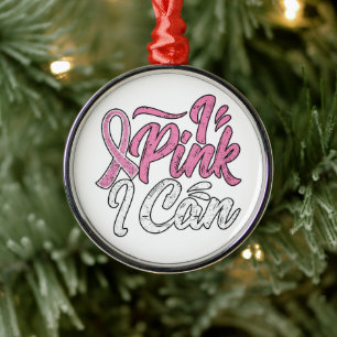 Breast Cancer Awareness Metal Tree Decoration