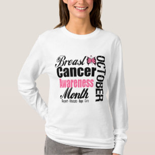 Breast Cancer Awareness Month Butterfly Tribute T-Shirt