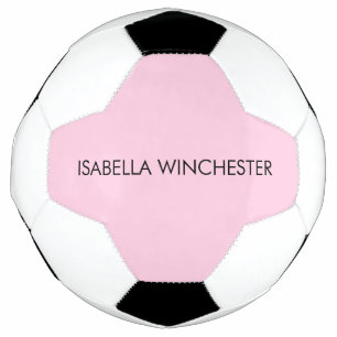 Breast cancer awareness month light pink custom football