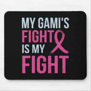 Breast Cancer Awareness Month My Gami's Fight Is M Mouse Mat