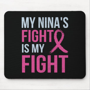 Breast Cancer Awareness Month My Nina's Fight Is M Mouse Mat