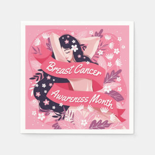 Breast Cancer Awareness Month Napkin