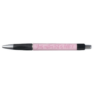 Breast cancer awareness month pink custom script