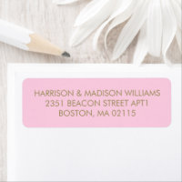 Breast cancer awareness month pink gold address