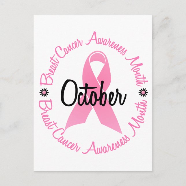 Breast Cancer Awareness Month Postcard (Front)