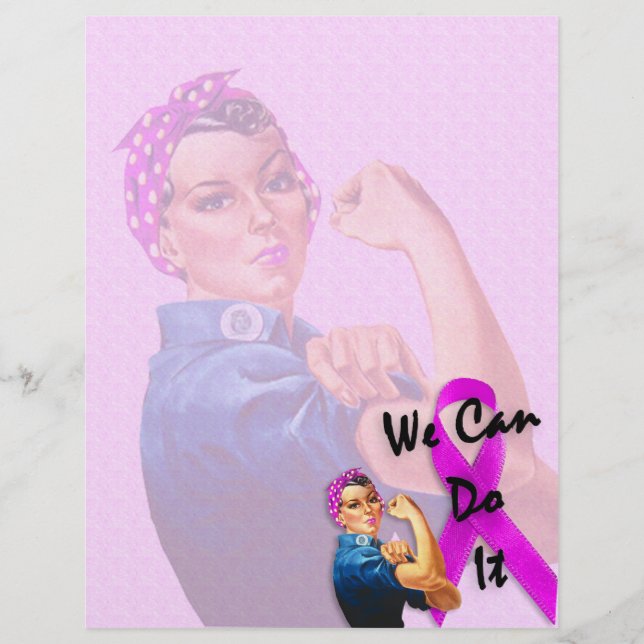 Breast Cancer Awareness Month, Rosie the Riveter (Front)