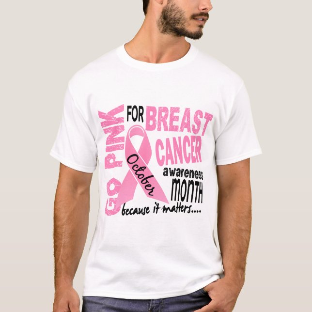 Breast Cancer Awareness Month T-Shirt (Front)