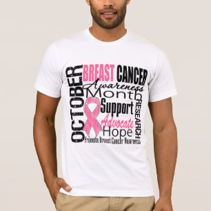 Breast Cancer Awareness Month Tribute T-Shirt
