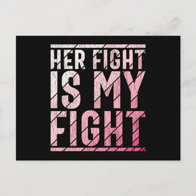 Breast Cancer Awareness Mother Daughter Sister Postcard (Front)