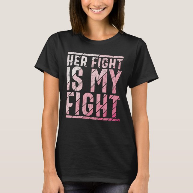 Breast Cancer Awareness Mother Daughter Sister T-Shirt (Front)