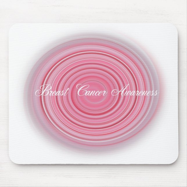 Breast Cancer Awareness Mouse Mat (Front)