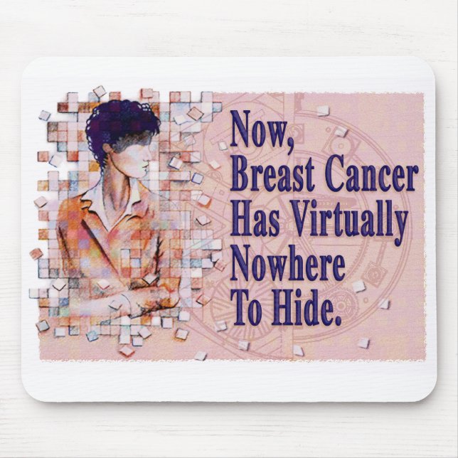 Breast Cancer Awareness Mouse Mat (Front)