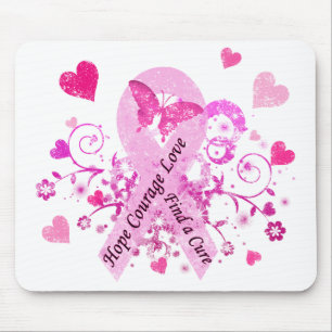 Breast Cancer Awareness Mouse Mat