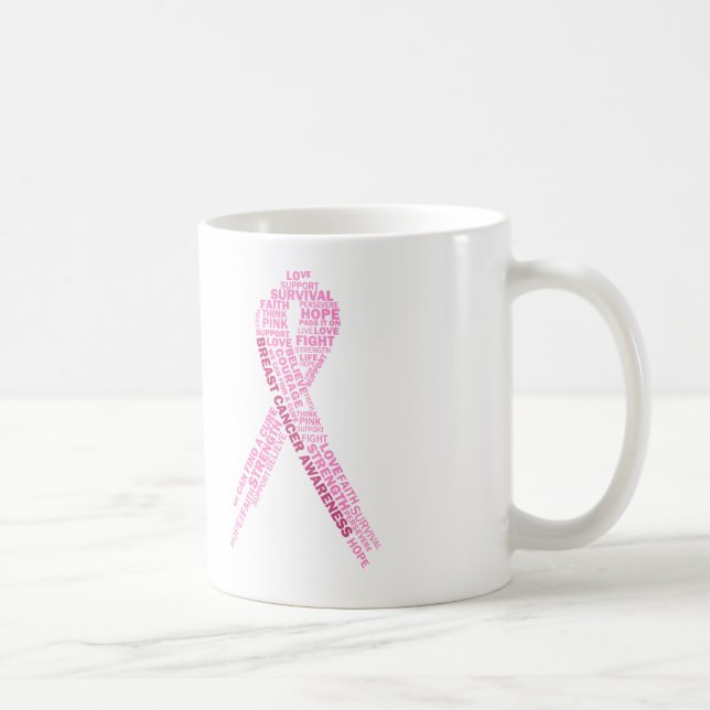 Breast Cancer Awareness Mug (Right)
