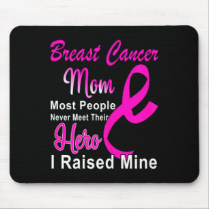 Breast Cancer Awareness Mum Breast Cancer Warrior Mouse Mat