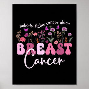 Breast Cancer Awareness Mum Support Breast Cancer Poster
