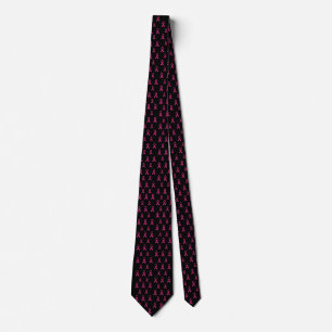 Breast Cancer Awareness Neck Tie