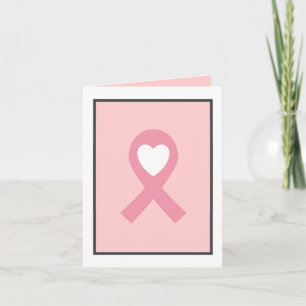 Breast Cancer Awareness Note Card