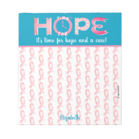 Breast Cancer Awareness Personalised Notepad
