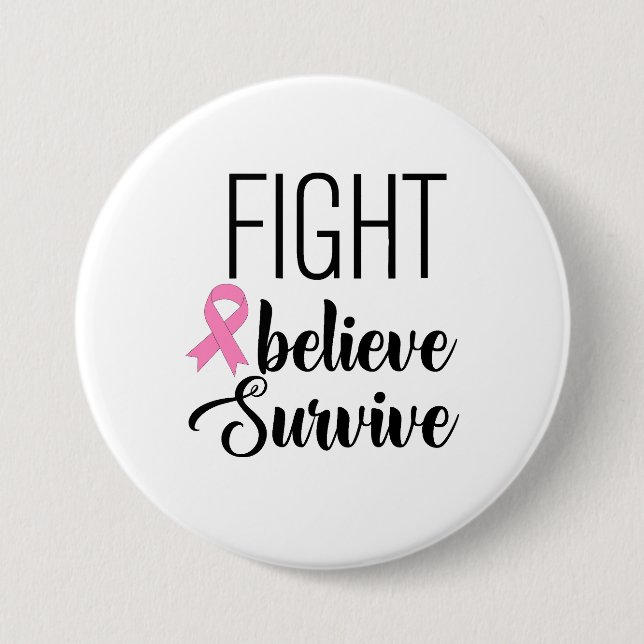 Breast Cancer Awareness Pin (Front)