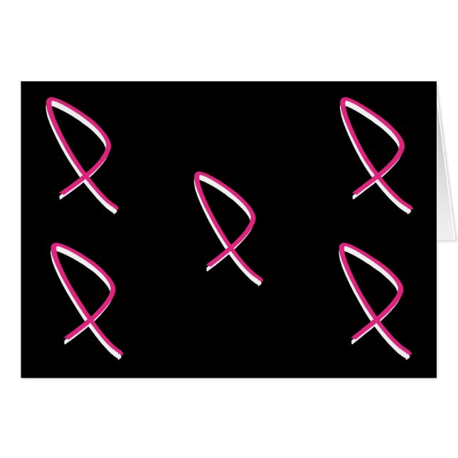 Breast Cancer Awareness Pink Ribbon (Front Horizontal)