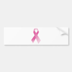 Breast Cancer Awareness Pink Ribbon Bumper Sticker