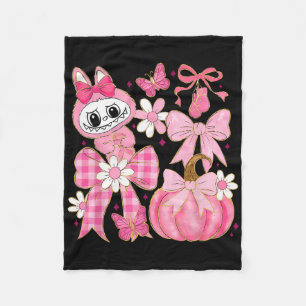 Breast Cancer Awareness Pink Ribbon Cancer Support Fleece Blanket