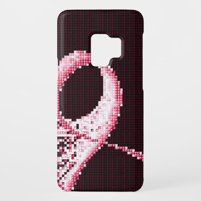 breast cancer awareness pink ribbon Case-Mate samsung galaxy case (Back)