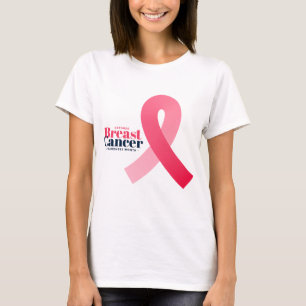 Breast Cancer Awareness Pink Ribbon Design T-Shirt