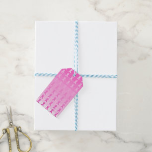 Breast Cancer Awareness Pink Ribbon Gift Tags