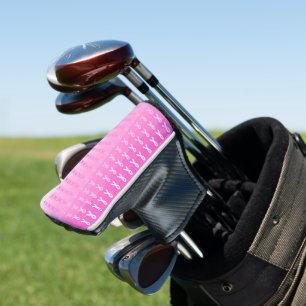 Breast Cancer Awareness Pink Ribbon Golf Head Cover