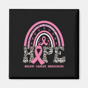 Breast Cancer Awareness Pink Ribbon Month Support Magnet