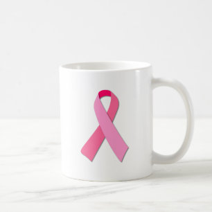 Breast Cancer Awareness Pink Ribbon Mug