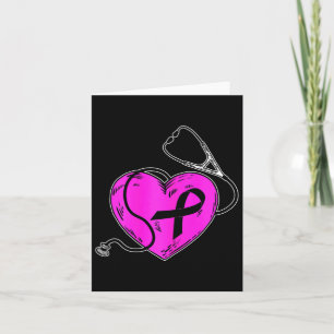 Breast Cancer Awareness Pink Ribbon Survivor Gift Card
