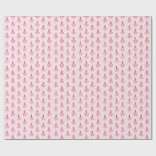 Breast Cancer Awareness Pink Ribbon Wrapping Paper