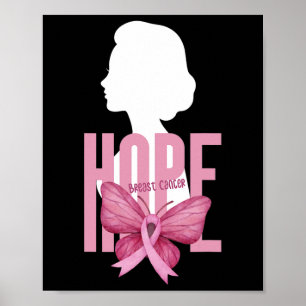 Breast Cancer Awareness Pink Support Breast Cancer Poster