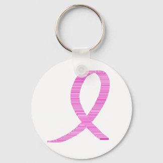 Breast Cancer Awareness Pinkt Ribbon Key Ring