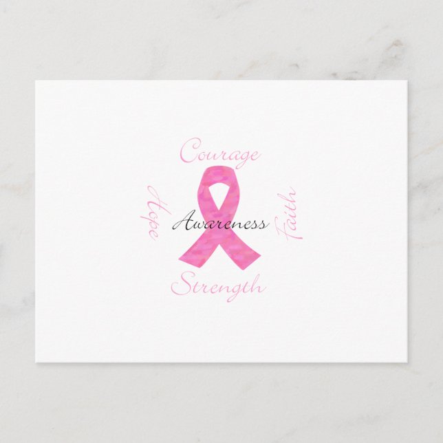 Breast Cancer Awareness Postcard (Front)