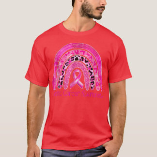 Breast Cancer Awareness Rainbow In October We Wear T-Shirt