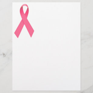 Breast Cancer Awareness Ribbon Flyer