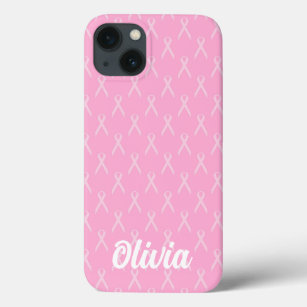 Breast Cancer Awareness Ribbon iPhone Case