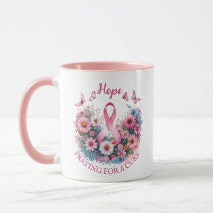 Breast Cancer Awareness Ribbon Mug