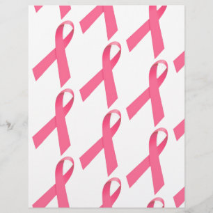 Breast Cancer Awareness Ribbon Print Flyer