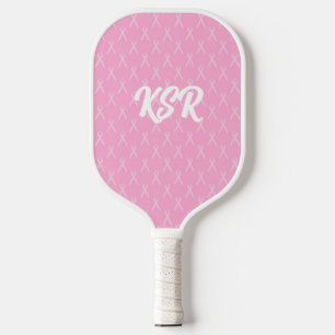 Breast Cancer Awareness Ribbon Signature Pickleball Paddle