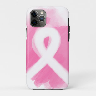 Breast Cancer Awareness Ribbon Watercolor  Case-Mate iPhone Case