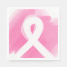 Breast Cancer Awareness Ribbon Watercolor
