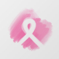 Breast Cancer Awareness Ribbon Watercolor