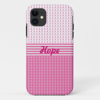 Breast Cancer Awareness Ribbons iphone case
