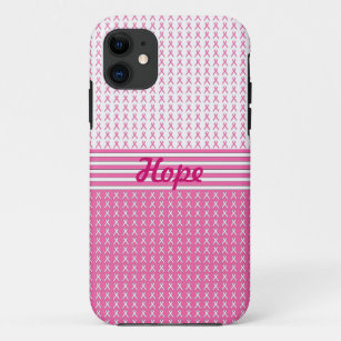 Breast Cancer Awareness Ribbons iphone case