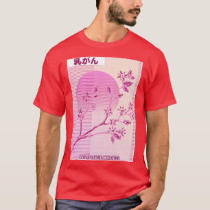 Breast Cancer Awareness Sakura Cherry Blossom Pink T-Shirt